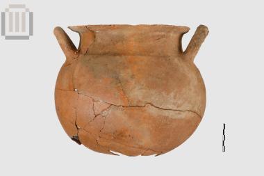 Πήλινος λέβητας από το Φράγμα Καλαμά