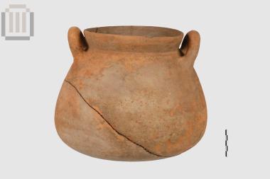 Πήλινος λέβητας από το Φράγμα Καλαμά