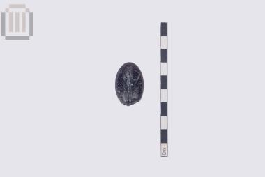 Glass sealstone from Gitana