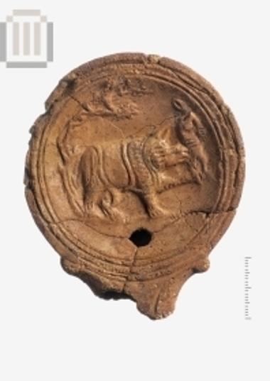 Clay lamp from Mazarakia