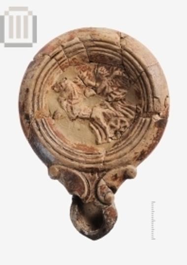 Clay lamp from Mazarakia