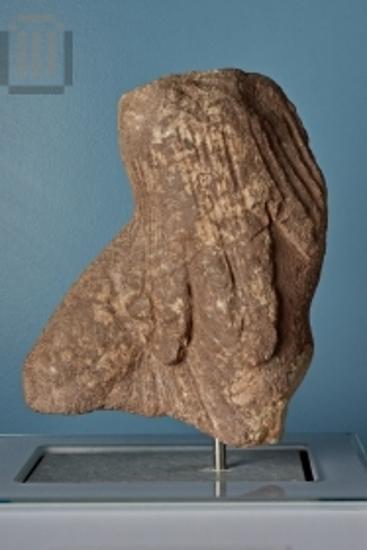 Torso of running woman