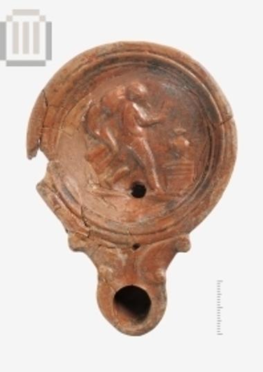 Clay lamp from Mazarakia