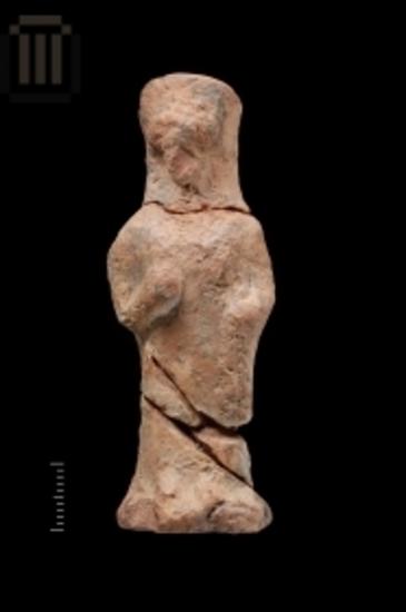 Clay figurine of priestly type from Kyra Panagia