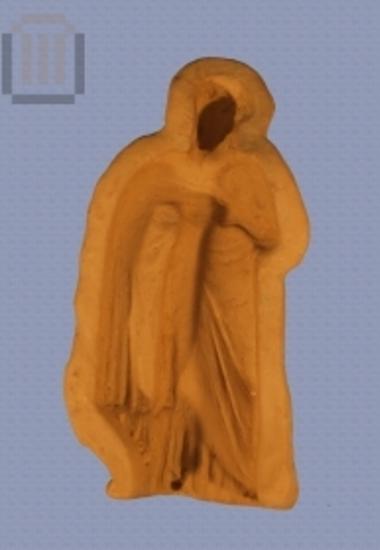 Standing female figurine mould