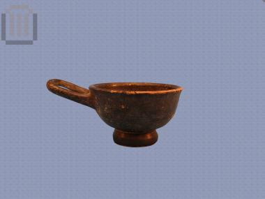 Black-glazed napf from Kompoti of Arta