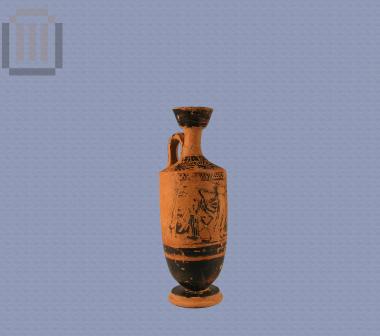 Black figured lekythos
