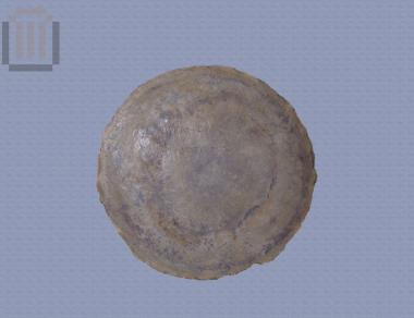 Inscribed amphora lid