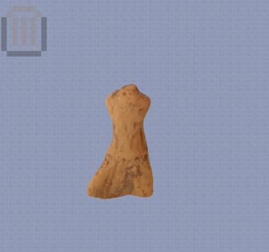 Clay-figurine from the Sanctuary of Nymphs - Koudounotrypa Cave