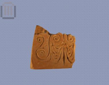 Μήτρα ακροκεράμου από το Μικρό Θέατρο της Αμβρακίας