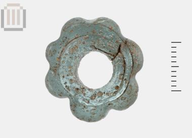 Glass bead from Dymokastro