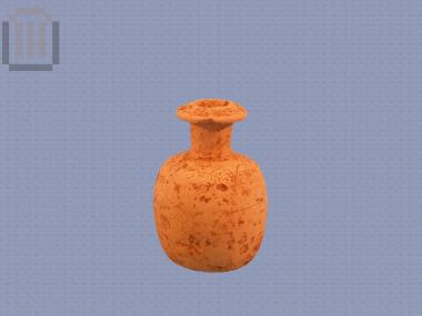 Άβαφο μυροδοχείο από την Νοτιοδυτική Νεκρόπολη της Αμβρακίας