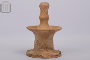 unglazed lamp