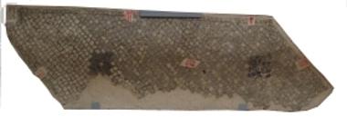 Fragment of floor mosaic