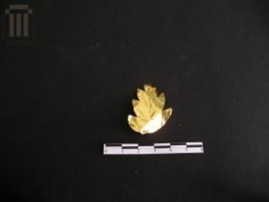 Gold oak leaf and thread from Marmara