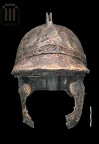 Iron helmet from Prodromi