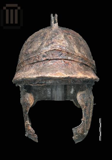 Iron helmet from Prodromi