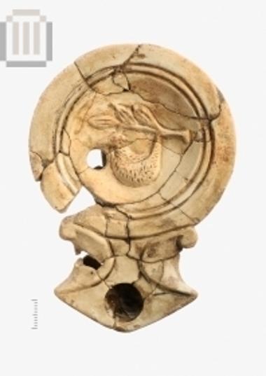 Clay lamp from Mazarakia