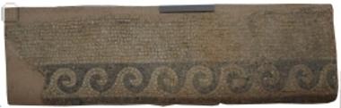 Fragment of floor mosaic