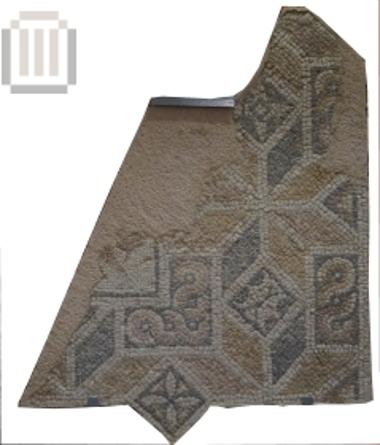 Fragment of floor mosaic