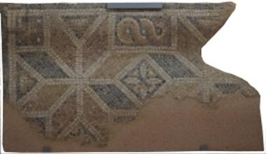 Fragment of floor mosaic