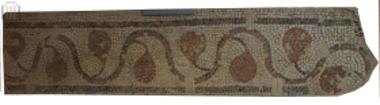 Fragment of floor mosaic