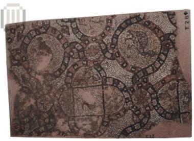 Fragment of floor mosaic