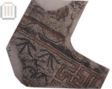 Fragment of floor mosaic