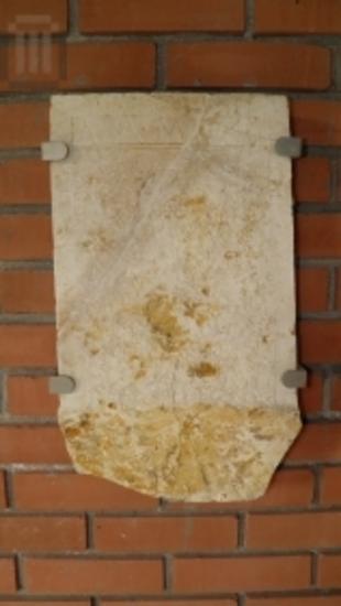 Inscribed funerary stele
