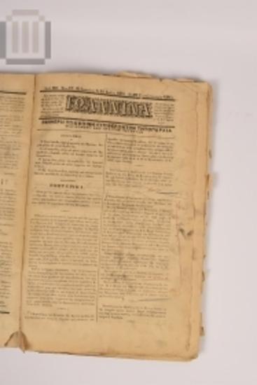 Newspaper Ioannina 1873-1876
