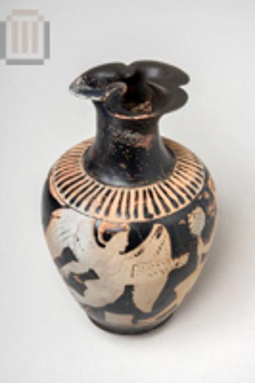 Ερυθρόμορφη τριφυλλόστομη οινοχόη