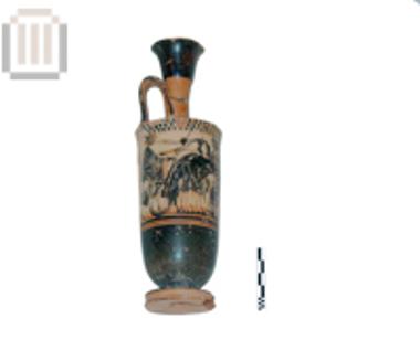 Βlack-figured lekythos