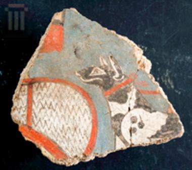 Wall-painting fragment