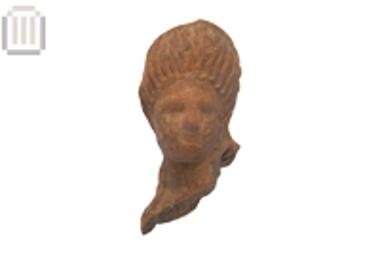 Head of a female figurine