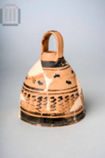 Miniature clay bell (vase)