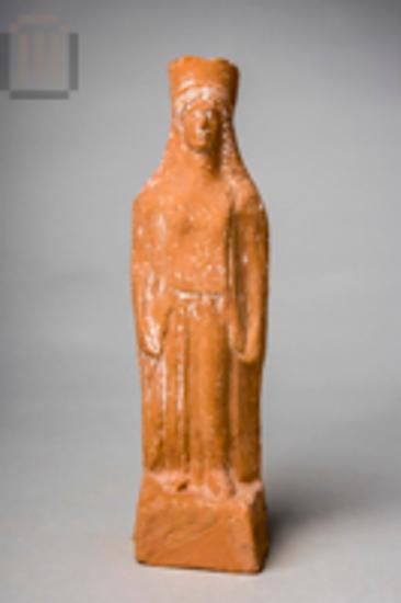 Standing female figurine