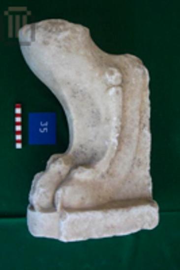 Lion shape throne leg