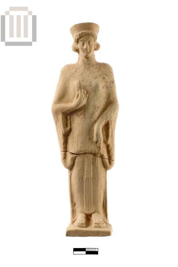 Πήλινο ειδώλιο γυναικείας μορφής