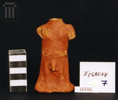 Πήλινο ειδώλιο ανδρικής μορφής