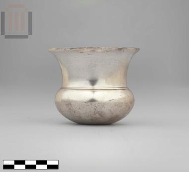 Silver calyx cup of Achaemenid type