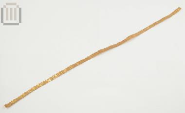 Band of a gold sheet