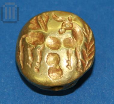 Gold stone seal
