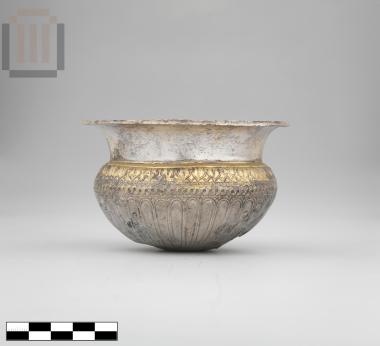Silver calyx cup of Achaemenid type