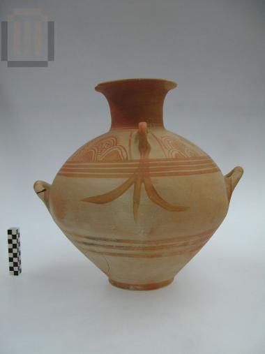 Four-handled amphora