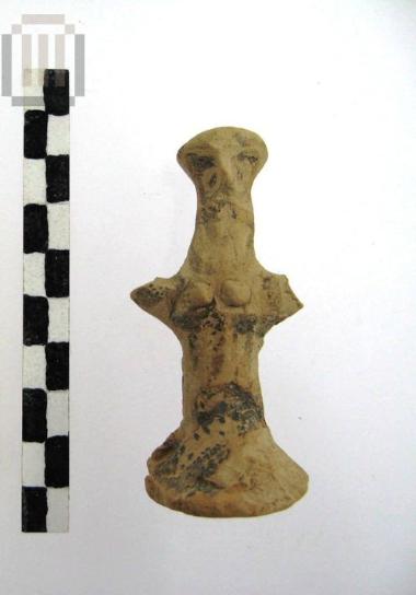 Γυναικείο πήλινο ειδώλιο τύπου Ψ