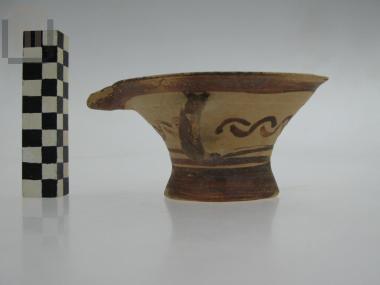 Πήλινος προχοϊκός κύαθος