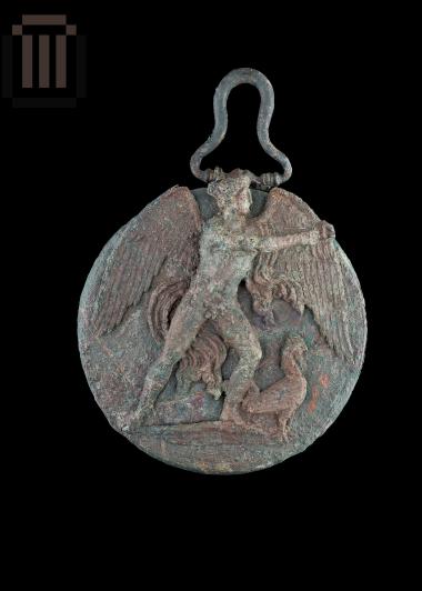 Bronze folded mirror