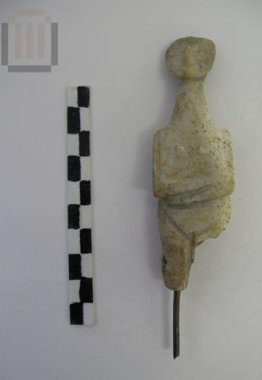 Cycladic male figurine