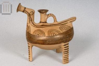 Πήλινο πτηνόσχημο αγγείο