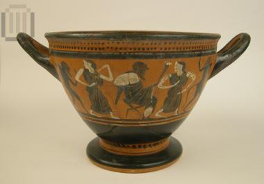 Attic black-figure skyphos